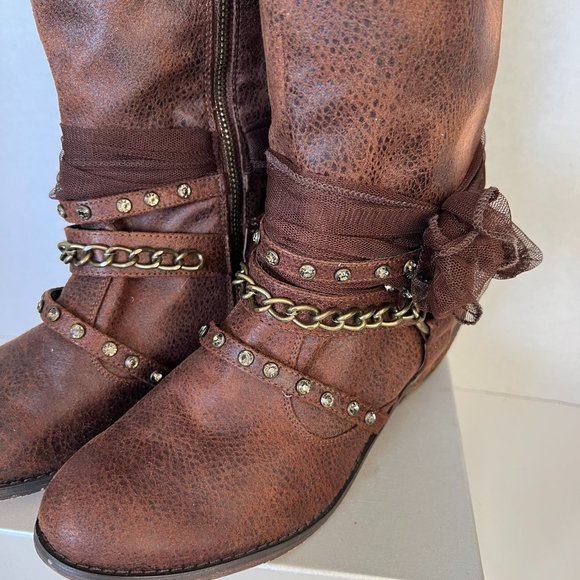 Not Rated Brown Tall Boots - Picture 7 of 10